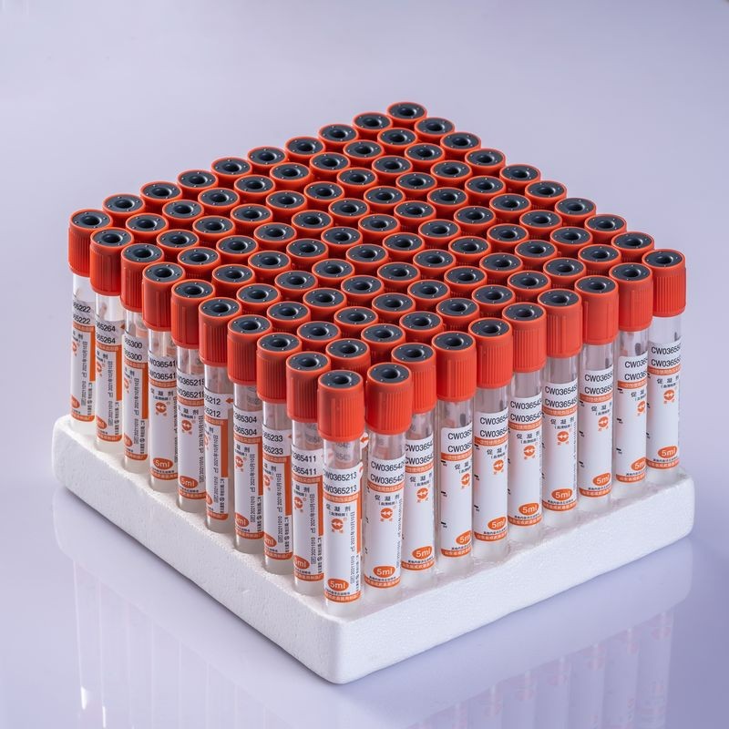 Clot Activator Vacuum Blood Collection Tube