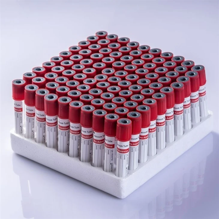 Disposable No Additive Blood Collection Tube factory