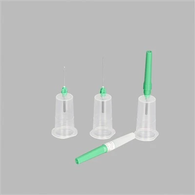 Tıbbi Paslanmaz Çelik Tek Kullanımlık Kan Lancet 21g Kan Şekeri Test Kalemi Tipi