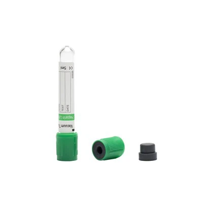 1-10ml Vacuum Heparin Lithium Heparin Sodium Tube 1-10ml Vacuum Heparin Lithium Heparin Sodium Tube