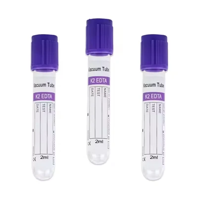 EDTA K2/K3 Tube Vacuum Blood Sample Collection Tube