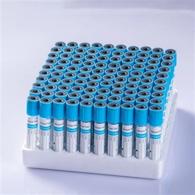 OEM Hizmeti 2ml 3ml 4ml 6ml 7ml 10ml Mavi Kapaklı %3,2 Sodyum Sitrat PT Tüpü